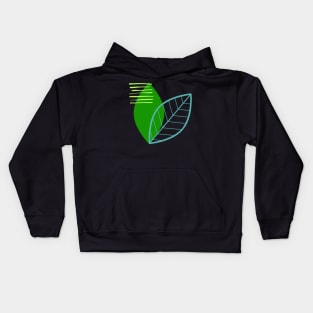 Lemon Series-Leaf Kids Hoodie